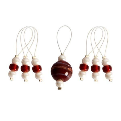 KnitPro ZOONI Stitch Markers Amaryllis, 7 pcs