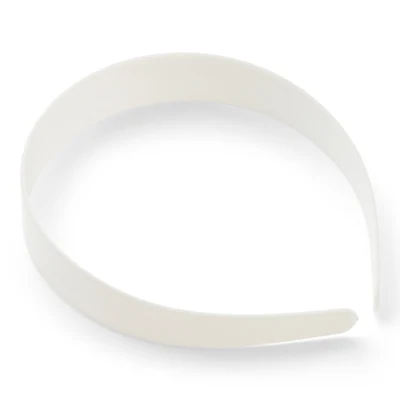 HobbyArts Hair Band, White, 25 mm, 1 pcs