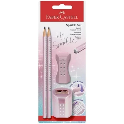 Faber-Castell, Sparkle pencil set, pink