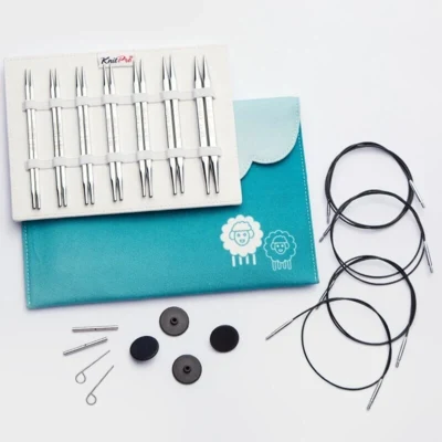 KnitPro Nova Cubics Interchangeable Circular Needle Set Deluxe