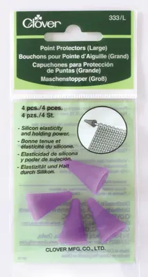 Clover Needle protector, Large (Purple)