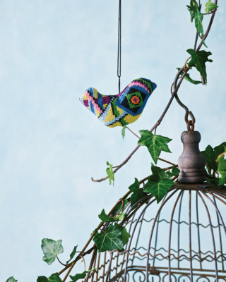 Embroidery Kit Ribbon 10 x 6 cm / 3.94 x 2.36 in