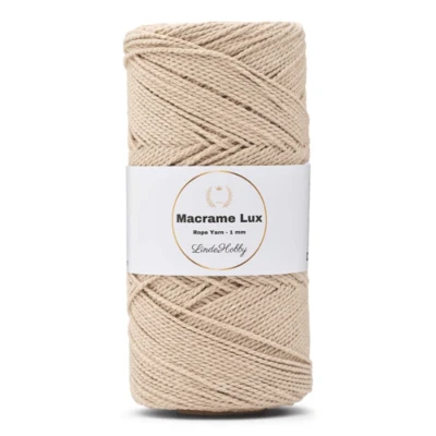LindeHobby Macrame Lux, Rope Yarn, 1 mm