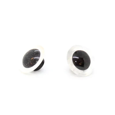 Teddy Bear Eye, Clear (2 pcs)