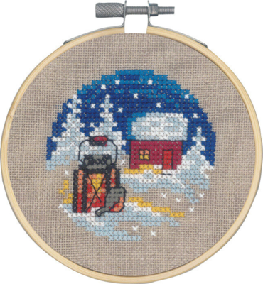 Embroidery Kit The House in the Forest m 5810/10 10Ø / 3.94 in dia.