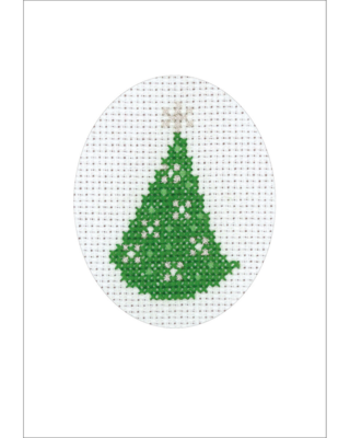 Embroidery Kit Pine tree with stars 5883/00