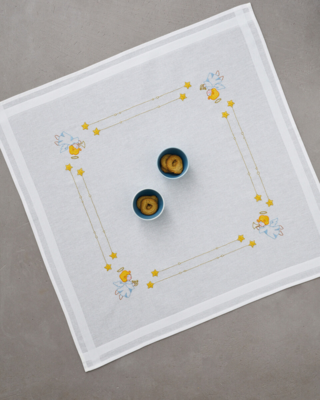 Embroidery Kit Angels 80x80 cm / 31.5x31.5 in