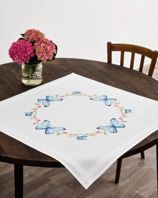 Embroidery Kit Butterflies XXX 80 x 80 cm / 31 x 31 in