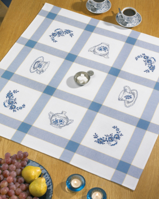 Embroidery Kit Kitchen Design 85 x 85 cm / 33 x 33 in