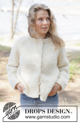 264-25 Quiet Hours Cardigan by DROPS Design