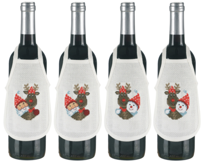 Embroidery Kit Rudolf 10 x 15 cm / 3.94 x 5.91 in