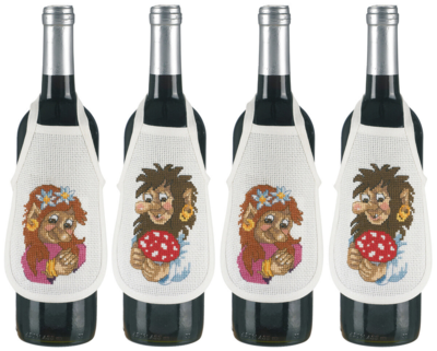 Embroidery Kit Troll Heads 2 Pcs 0330B x 2 pcs