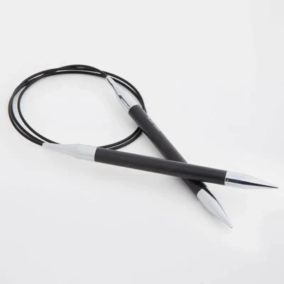 KnitPro Karbonz FIXED Circular Needles, 39'' (100 cm)