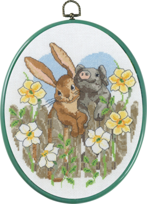 Embroidery Kit New Friends M 5958/14 20 x 26 cm / 8 x 10 in