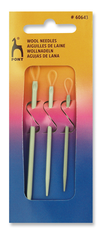Pony Wool Needles, 3 pcs - Buy today Pony Wool Needles, 3 pcs - Buy today