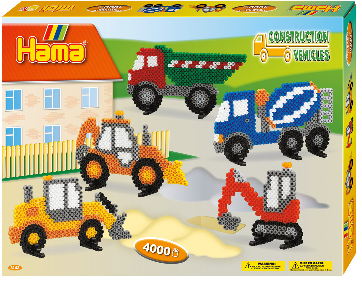 HAMA Hama Gift box Construction Machines